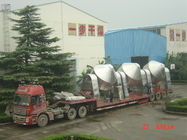 SUS304 Conical Vacuum Dryer With Steamheating System ,Hot Water System,PLC And HMI Control System,