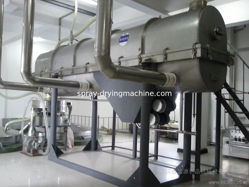 Vibrierende Trockner-Maschine des Fließbett-SUS304 mit Dampfheizung, elektrische Heizung für das Trocknen des Zuckers, Salz, Pulverkörnchen